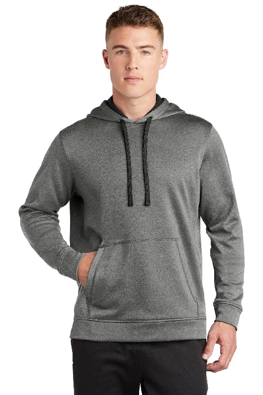 Sport-Tek  PosiCharge  Sport-Wick  Heather Fleece Hooded Pullover. ST264 Printed Hoodies for Women