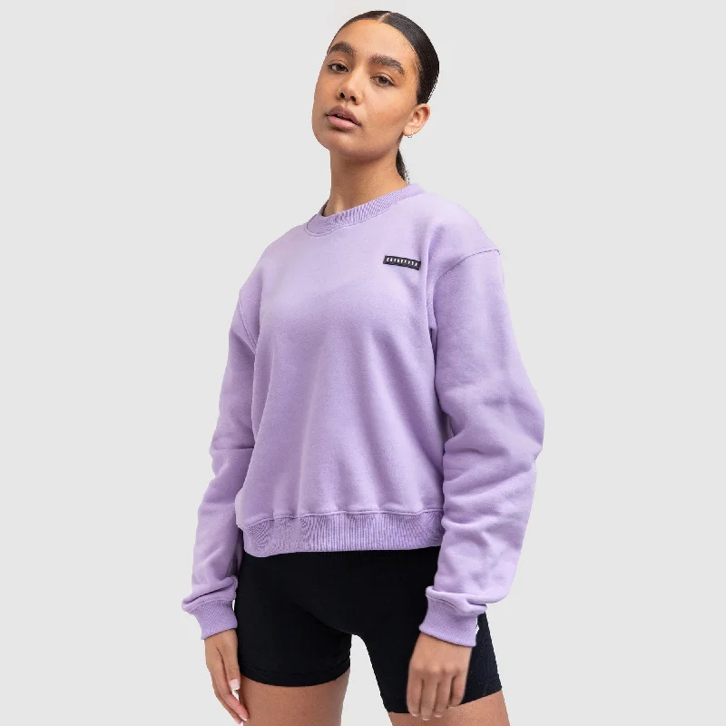 Women's Everyday Jumper - Purple Women's long jackets