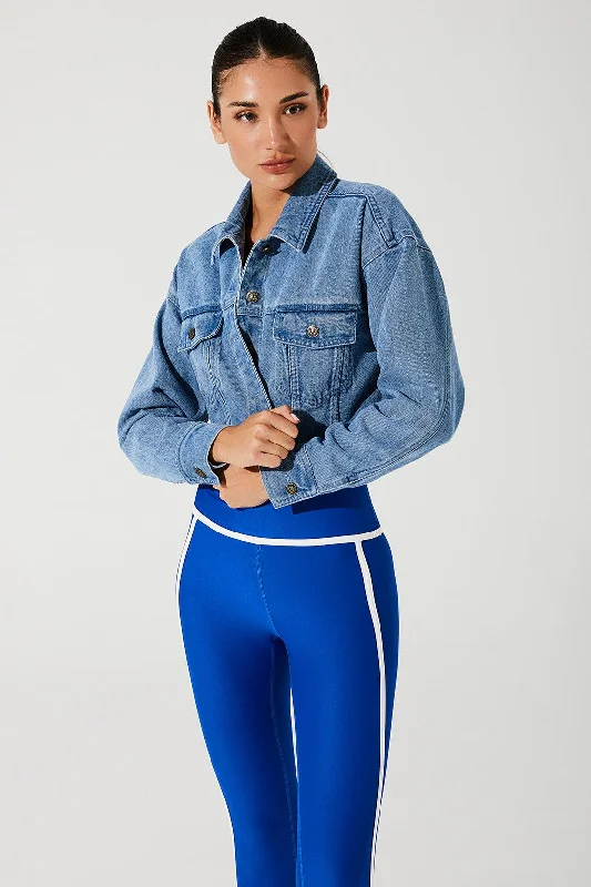 Denim Jacket - Modedamour Women's casual jackets