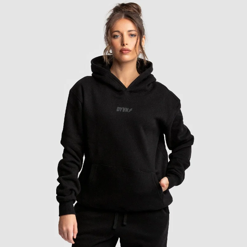 Women's DYVN Relaxed Fit Hoodie - Black Women's cheap jackets