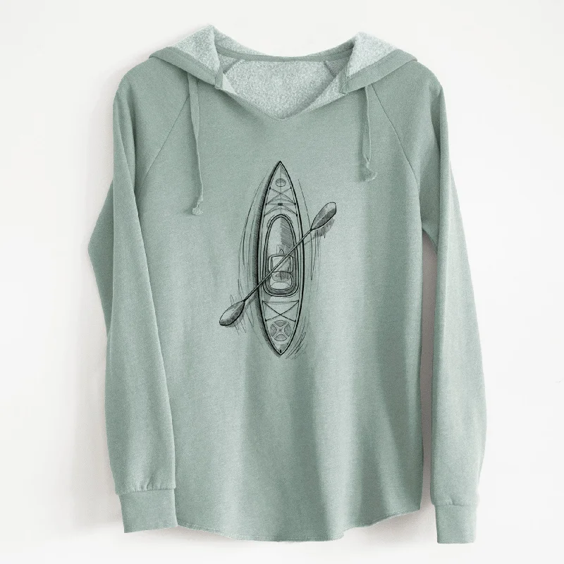 Kayak - Cali Wave Hooded Sweatshirt Warm Hoodie Sweatshirt Style