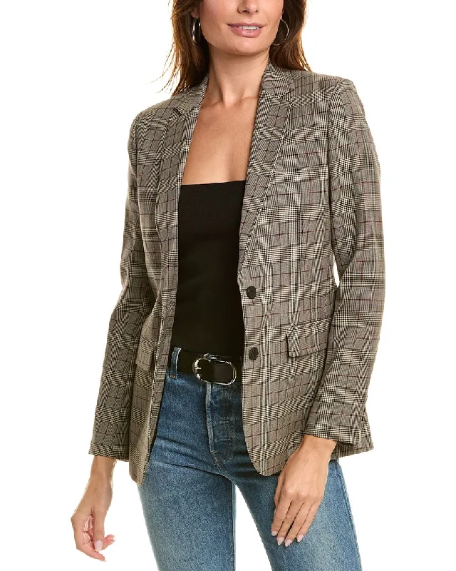 The Kooples Wool-Blend Blazer Stylish Women’s Blazer