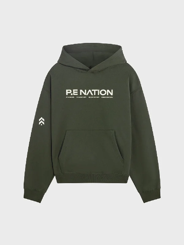 PE NATION FOREST NIGHT COMEBACK HOODIE Women's business casual jackets