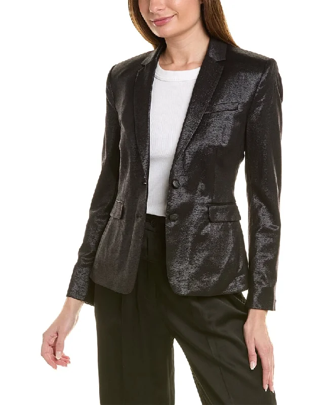 rag & bone Razor Wool-Blend Blazer Fashionable Women’s Blazer