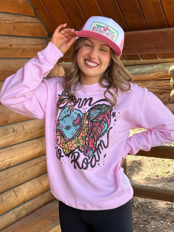 BORN TO ROAM #211 SWEATSHIRT Women’s Hoodie Pullover