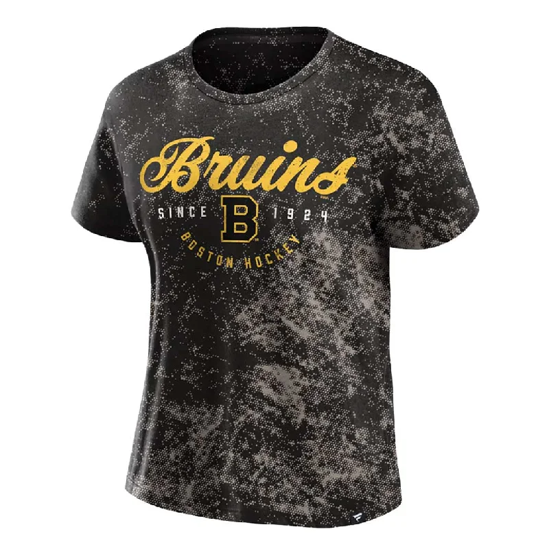 Fanatics - Women's Boston Bruins Vintage Short Sleeve T-Shirt (006G 05Q2 VBG 06W)