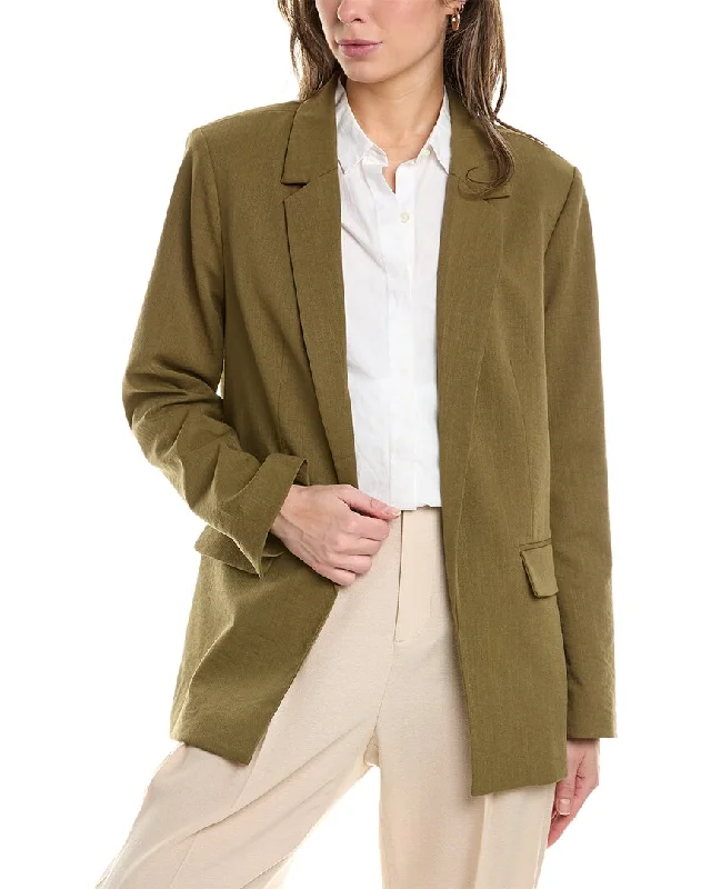 BCBG New York Washed Twill Blazer Stylish Women’s Blazer