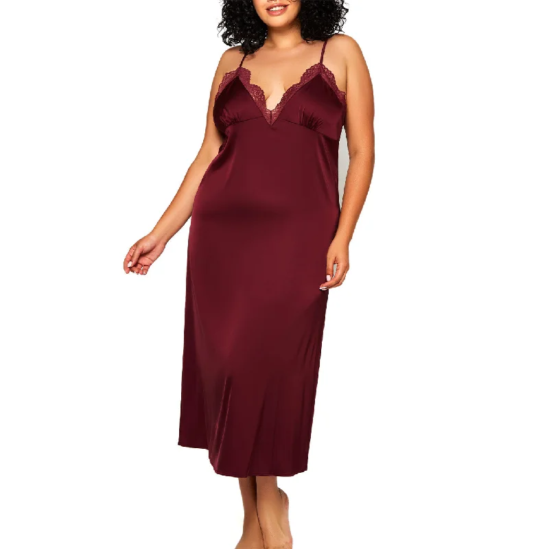 Satin Midi Slip Plus Size Personalized pajama sets