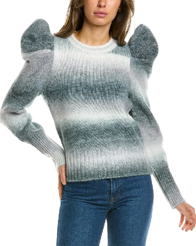 Design History Puff Sleeve Sweater Layering sweaters