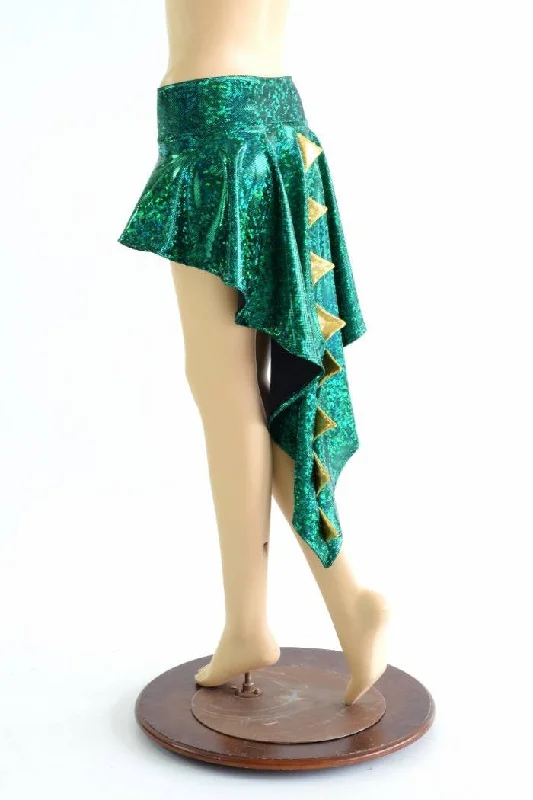 Green Kaleidoscope Dragon Tail Skirt Petite unclassified skirts