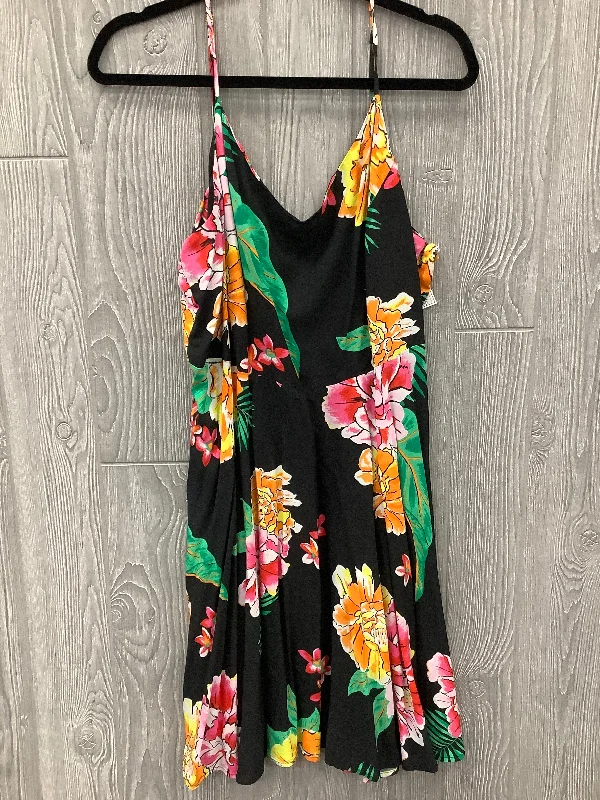 Dress Casual Midi By Old Navy In Floral Print, Size: 1x Ruffled midi dresses