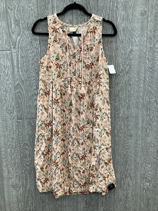 Dress Casual Midi By Universal Thread In Pink, Size: M Flattering midi dresses for all body types