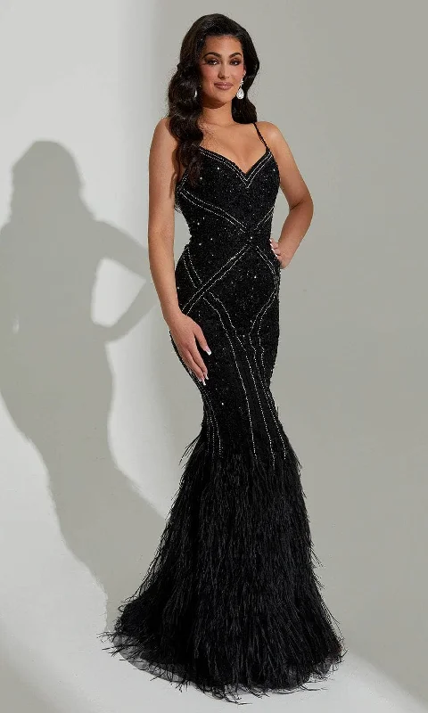 Jasz Couture 7565 - Beaded Embellished Sleeveless Evening Dress Christmas party dresses