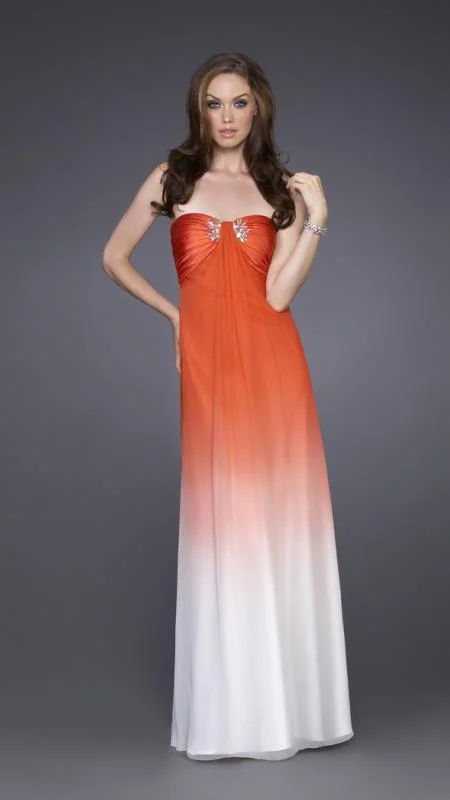 La Femme - 15144 Strapless Long Dress Y2K maxi dresses