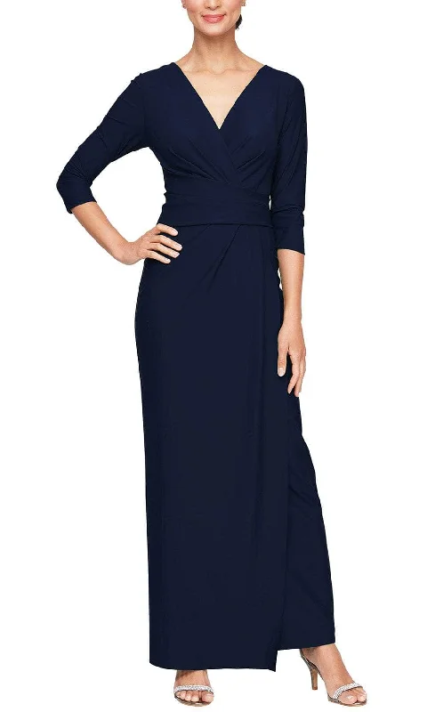 Alex Evenings 8134413 - Quarter Sleeve Jersey Formal Gown Printed unclassified dresses Alex Evenings 8134413 - Quarter Sleeve Jersey Formal Gown Printed unclassified dresses