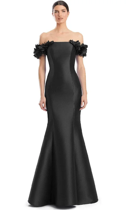Alexander by Daymor 1991S24 - Straight Neck Mermaid Evening Dress Elegant unclassified dresses Alexander by Daymor 1991S24 - Straight Neck Mermaid Evening Dress Elegant unclassified dresses