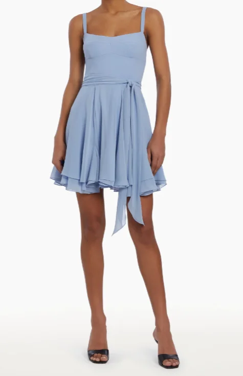 Amanda Uprichard Anais Dress - Light Blue Chic unclassified dresses
