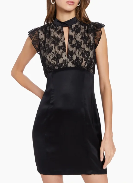 Amanda Uprichard Carys Dress - Black Party unclassified dresses