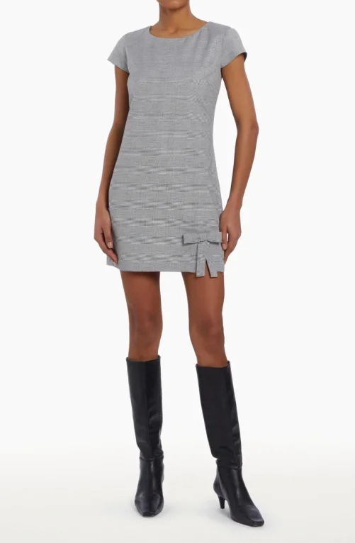 Amanda Uprichard Mariama Dress - Business Plaid Earthy tone unclassified dresses