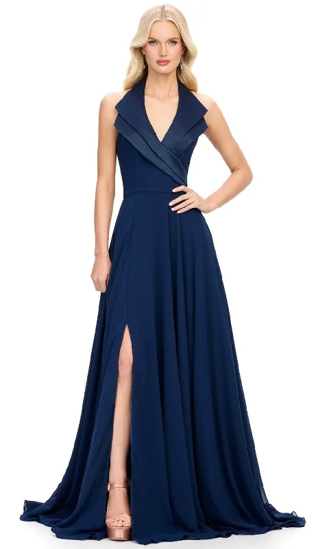 Ashley Lauren 11753 - Halter Fitted Bodice Prom Gown Date night unclassified dresses Ashley Lauren 11753 - Halter Fitted Bodice Prom Gown Date night unclassified dresses