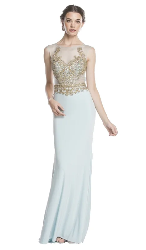 Aspeed Design - Bateau Sheath Prom Dress Bodycon unclassified dresses
