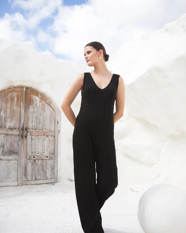 Collette Linen Knit Feeding Jumpsuit Engagement unclassified dresses