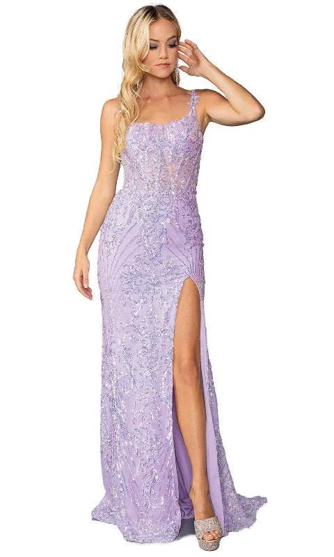 Dancing Queen 4461 - Bandeau Back Embellished Prom Gown Women's unclassified dresses Dancing Queen 4461 - Bandeau Back Embellished Prom Gown Women's unclassified dresses