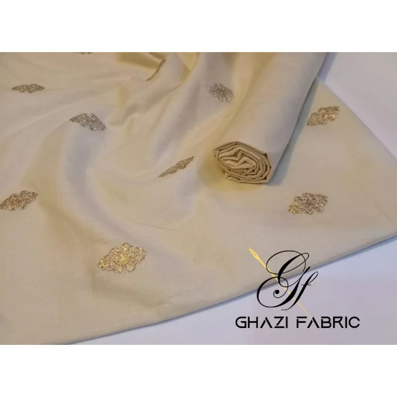 Ghazi fabric Unstitched Lawn Cotton 2 Piece Sexy unclassified dresses