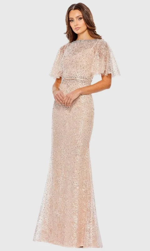 Mac Duggal A20368 - High Neck Butterfly Sleeve Prom Gown Petite unclassified dresses Mac Duggal A20368 - High Neck Butterfly Sleeve Prom Gown Petite unclassified dresses
