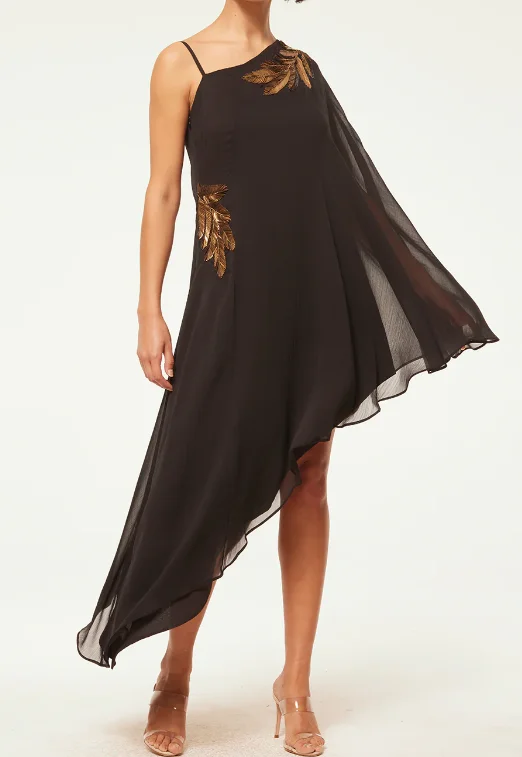 Misa Elaneh Dress - Black Palm D'Or Minimalist unclassified dresses