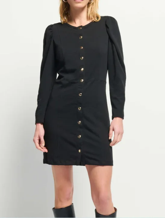 Nation Rae Dress - Jet Black Discounted unclassified dresses