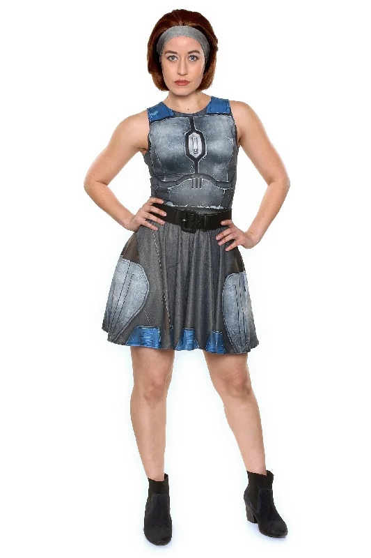 Nighthawk Grey A-Line Dress Casual unclassified dresses