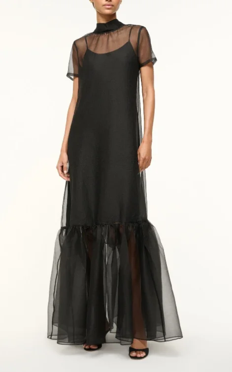 Staud Calluna Dress - Black Knitted unclassified dresses