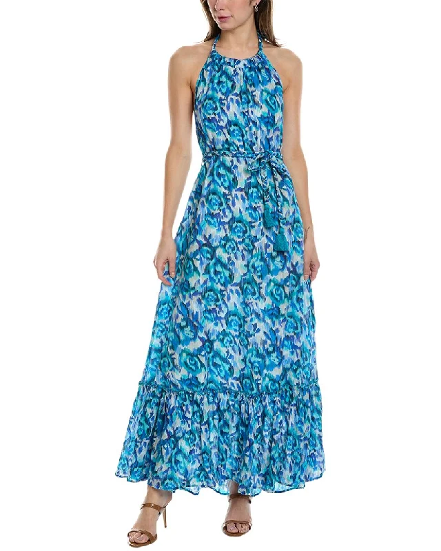 ALLISON Portia Maxi Dress Ruffle Maxi Skirt