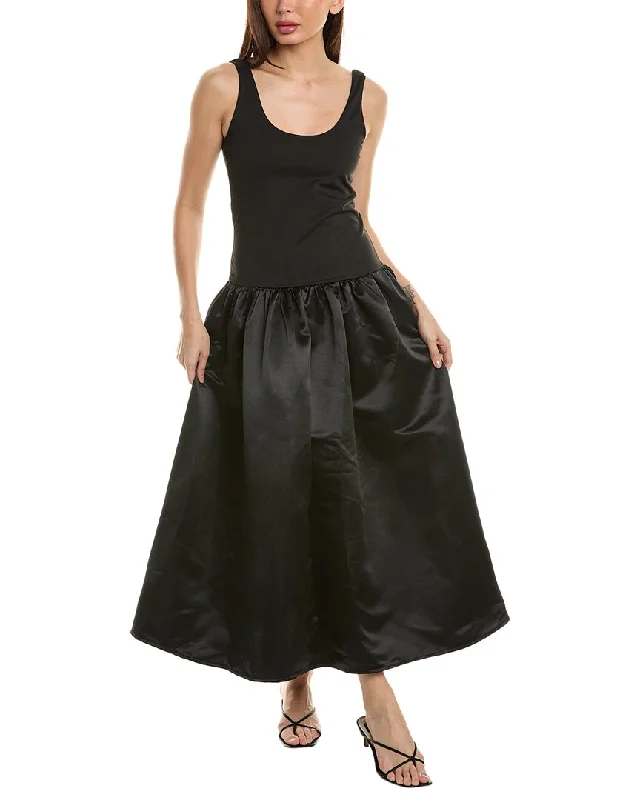 Avantlook Drop-Waist Maxi Dress High-Waisted Maxi Skirt